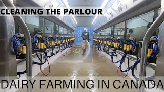 How to Keep a Milking Parlour Clean [upl. by Glimp]