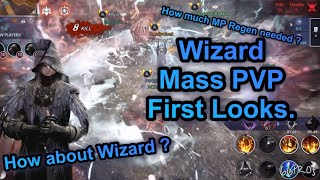 Black Desert Mobile Wizard Mass PVP First Looks How much MP needed  World Boss DMG Test GGTY⛈️ [upl. by Panthia]