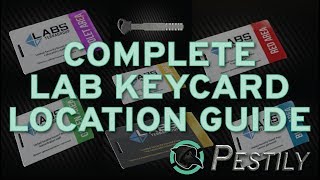 Complete Labs Keycard Spawn Locations v2  Escape from Tarkov [upl. by Imarej]