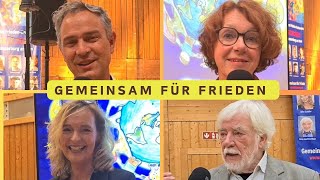 3 Für den FriedenKonferenz mit D Ganser U Guérot E Drewermann HJ Maaz und Silke Schäfer [upl. by Myna943]