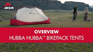 MSR® Hubba Hubba™ Bikepacking Tent US  US amp PacRim only [upl. by Eidolem60]