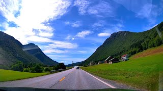 Driving  Molde  Ålesund  Road Trip Norway [upl. by Llewxam]