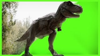 TRex Jurassic World Green Screen free [upl. by Ricardo]