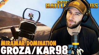 GrozaKar98 Miramar Domination ft HollywoodBob  chocoTaco PUBG Duos Gameplay [upl. by Aciraj]