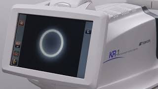 KR1 Auto KeratoRefractometry 터치스크린 버튼에 대한 설명입니다 [upl. by Coady442]