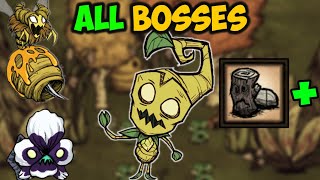 Defeating EVERY Boss as Wormwood Lunar Plant Boy [upl. by Abbottson196]