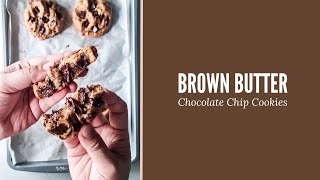 Brown Butter Chocolate Chip Cookies by Krolls Korner [upl. by Hurwitz]