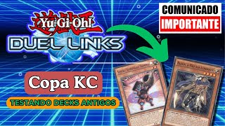 Testando decks antigos na KC  recados  YuGiOh Duel Links [upl. by Leumhs]