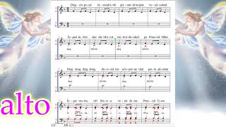 PARTITURA colindul clopotelor  Carol of the Bells [upl. by Auqenes]