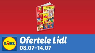 Ofertele saptamanii la Lidl • 8  14 Iulie 2024 [upl. by Eelyak]