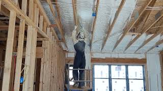 spray foamtrue source insulation [upl. by Nyrek]