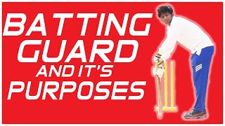 Purpose of Batting Guard in cricket  Cricket Batting Tips  Nothing But Cricket [upl. by Notsgnal301]