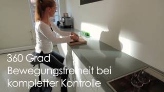 Stehhilfe MOVE ergonomischer Hocker [upl. by Ennaerb]