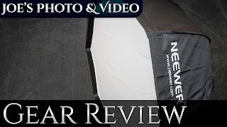 Neewer 32 Inch Octagonal Speedlite Umbrella Softbox  Gear Review [upl. by Gomez64]