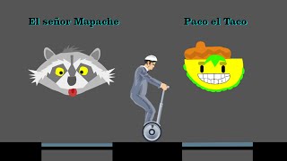 LA PREGUNTA MAS DIFICIL DE MI VIDA  Happy Wheels [upl. by Ereveneug]