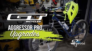 🚵 GT Aggressor Pro Mountain Bike Upgrades  Unleashing Peak Performance [upl. by Aicekal945]