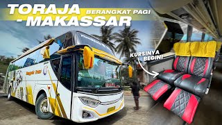 Rp 200000 DAPAT BUS NYAMAN DENGAN KURSI BEGINI ‼️ Trip Toraja  Makassar with Manggala Trans [upl. by Esilanna841]