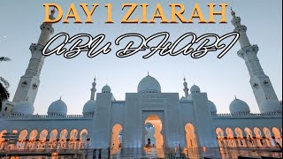 DIY Umrah Ziarah Day 1 Free Hotel Layover Abu Dhabi  Sheikh Zayed Grand Mosque [upl. by Belita]