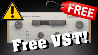 【Free VST】Interesting Best Free Tape Cassette Emulation PluginCassette Transport by Wavesfactory [upl. by Ressan929]