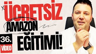 36ÜCRETSİZ AMAZON FBA EĞİTİMİ  AMAZONDA KATEGORİ AÇTIRMA [upl. by Coshow932]