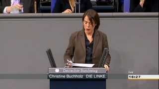 Christine Buchholz DIE LINKE Für eine tolerante multikulturelle und multireligiöse Gesellschaft [upl. by Enyaht741]