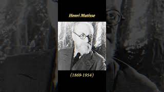 Famous Artists and Their Works pt10  Henri Matisse shorts [upl. by Ellenrad592]