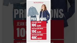 Prix canons Monoprix [upl. by Isahella]