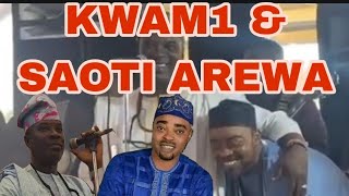 KWAM1 and SAOTI AREWA Live on Stage [upl. by Anyaj]