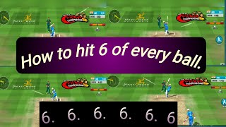 Wcc2 6 balls 6 sixes new versionwcc2 batting tipshow to hit six of every ballwcc2 89version tips [upl. by Assilram324]