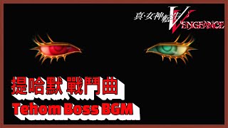 Shin Megami Tensei V Vengeance OST  Tehom Boss Fight Theme。her and deepest void。BGM。Soundtrack [upl. by Esyla]