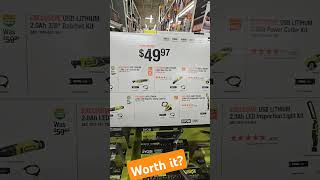 Ryobi sales too expensive or just right ryobitools power diy [upl. by Sineray]