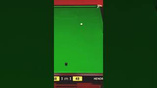 Hendrys SAFETY 😎 snooker stephenhendry [upl. by Jesse]