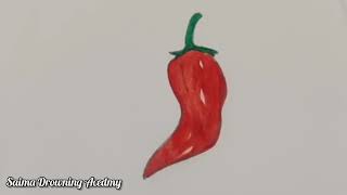 How to draw ripe pepper eazy drowning ticks Ripe Pepper Eazy Drowningstep by step [upl. by Selemas]