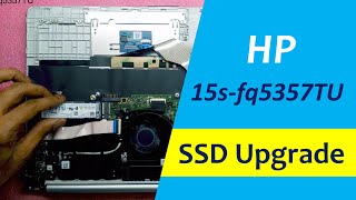 HP 15sfq5357TU Laptop SSD Upgrade Removing amp Replacing parts 15sfq5357TU 9Y8G6PA [upl. by Chapland187]