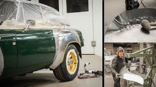 MGC Sebring Replica making of a rear fender extension [upl. by Elime]