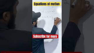 equations of motion  class 9  kinematics  physics [upl. by Prober826]