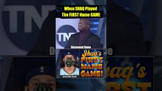 When SHAQ Played The FIRST Name GAME [upl. by Kappenne652]