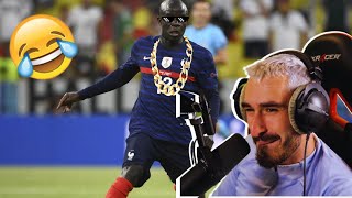 PFUT REACT A UNE VIDEO SUR NGOLO KANTE😂 [upl. by Nilde]