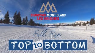 Les Houches  Chamonix France  Top to Bottom Full Run  GoPro Max [upl. by Cantlon523]