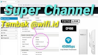 TOTOLINK CP450 5Ghz Tembak wifiid Dengan Akun SMARTBISNIS [upl. by Edme219]