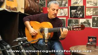 P Martínez Peñalver 1998 flamenco guitar for sale played by Pedro Javier González [upl. by Nyrac]