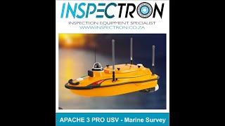 APACHE 3 PRO  USV  Compact Hydrographic Survey Vessel [upl. by Haze]