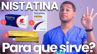 NISTATINA PARA QUE SIRVE  3 COSAS [upl. by Ainoloppa]