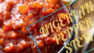 NIGERIAN PEPPER STEWOBE ATA DINDINEASY STEP BY STEP RECIPE [upl. by Kcirednek]