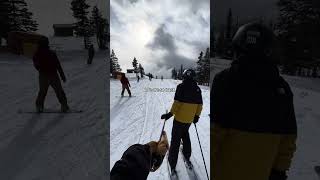 The ski season is back skitok snowboarding skiing skiiing ski snowboard snow snowski [upl. by Truman19]