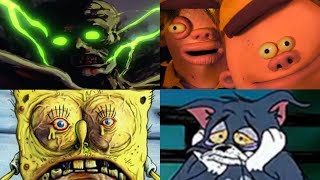 Top 30 Disturbing Moments in Kids Shows 2018  blameitonjorge [upl. by Netnilc423]