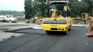 Intelligent Compaction GDOT Demo Part 2 of 4 HMA IC Demo [upl. by Lynnea]