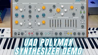 UAD Spark PolyMAX Synthesizer Demo [upl. by Aiciled]