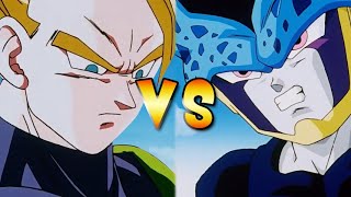 Buu Saga Gohan VS Cell Jrs [upl. by Hadihahs345]