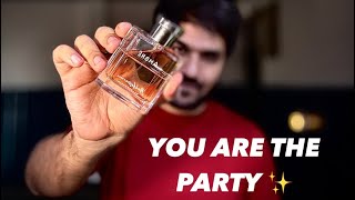 BALDESSARINI AMBRÉ REVIEW 💃🏼 LIFE OF THE PARTY 🥂 UNDERRATED PARTY SCENT ⚡️ [upl. by Arol]